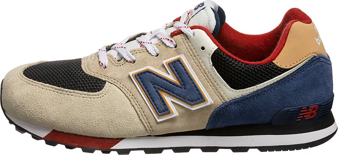 New balance leder hotsell kinder braun