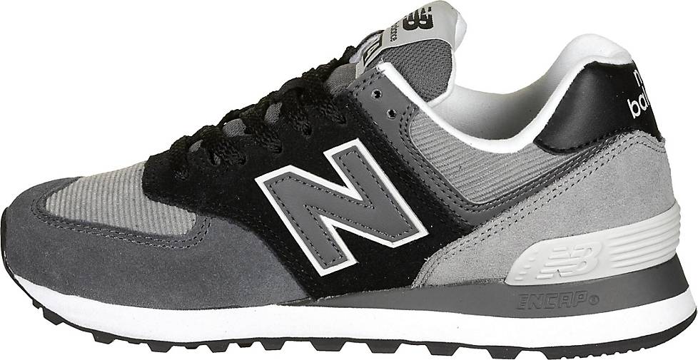 new balance wl574 w schuhe grau