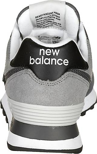 new balance wl574 w schuhe grau