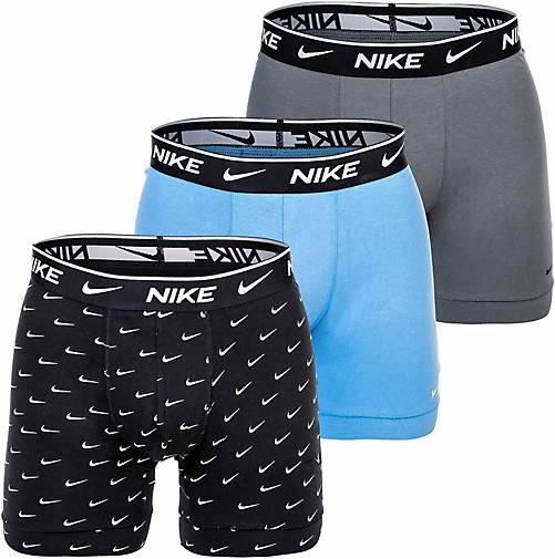 Nike Boxershorts 3er-Pack - Weiß/Schwarz