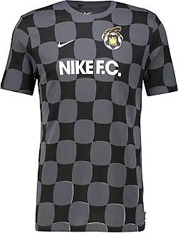 Nike Soccer Dri-FIT F.C. logo printed t-shirt in black