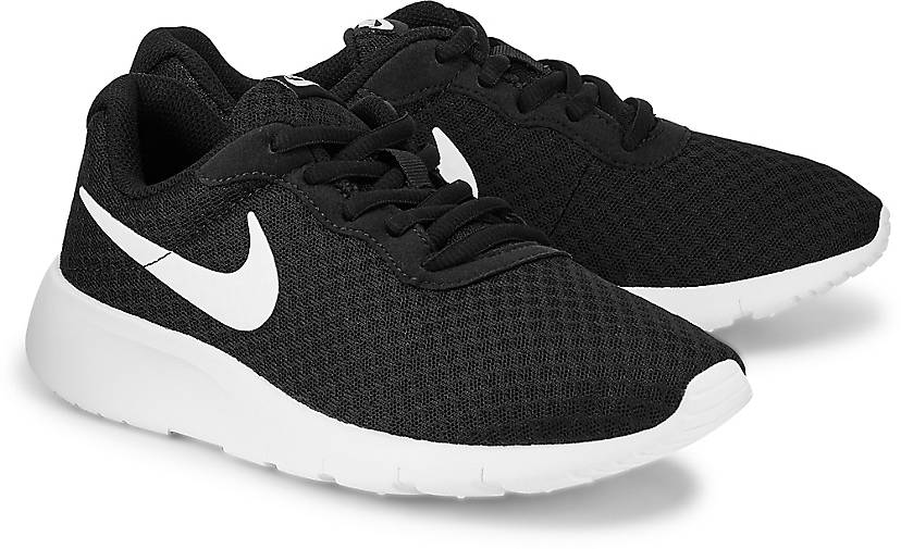 nike sneaker tanjun damen schwarz