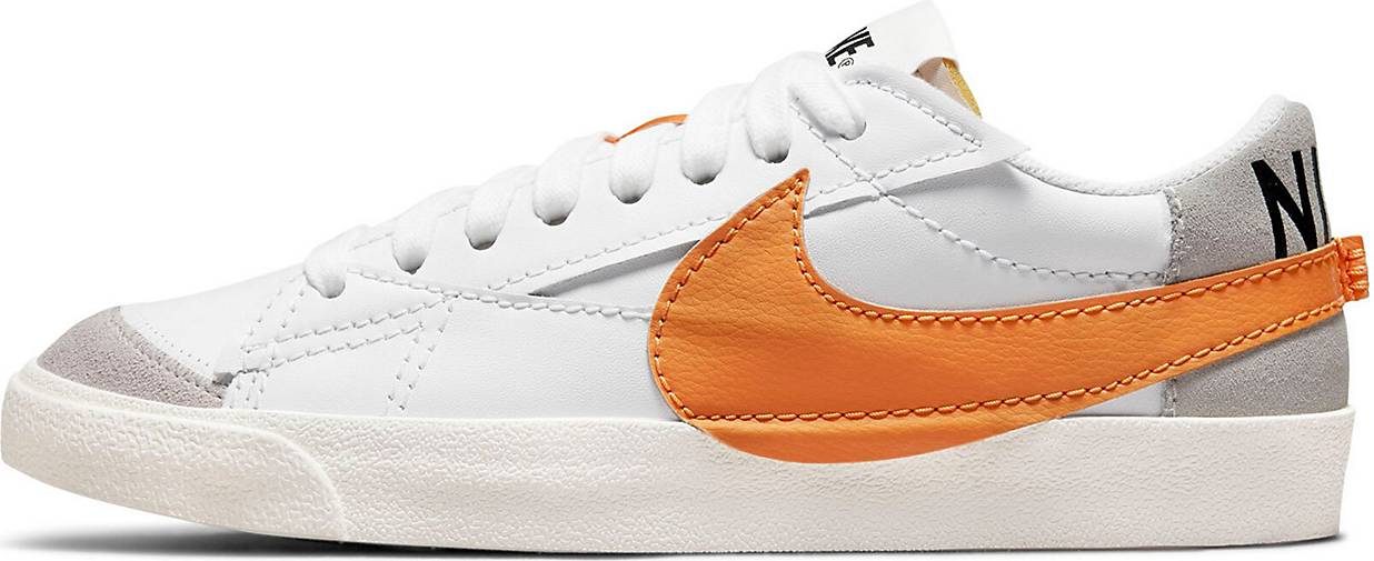 undefined | Sneaker Blazer Low '77 Jumbo W, weiß/orange
