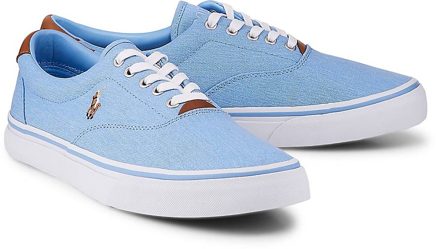 Ralph lauren sneaker blau Clearance