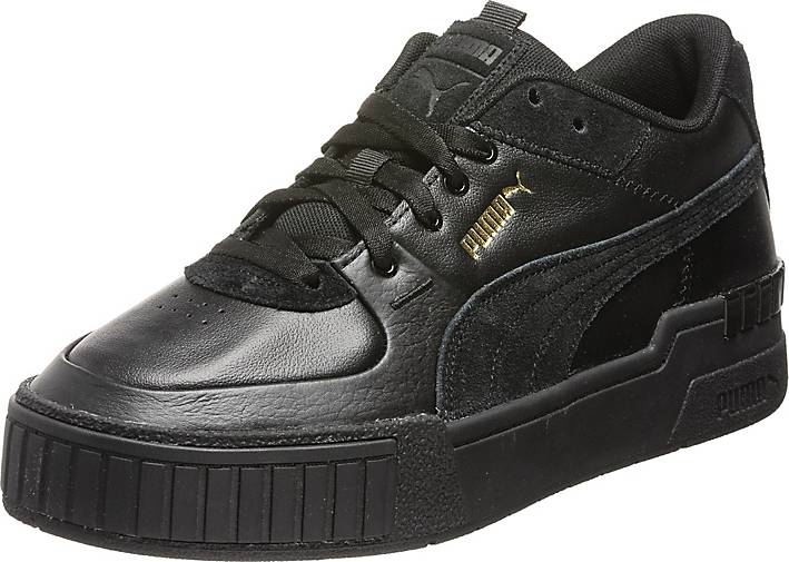 Puma cali store schwarz damen