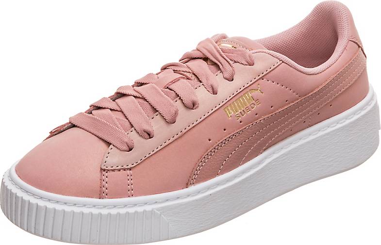 PUMA Suede Shimmer Sneaker Damen rosa bestellen - 93345901