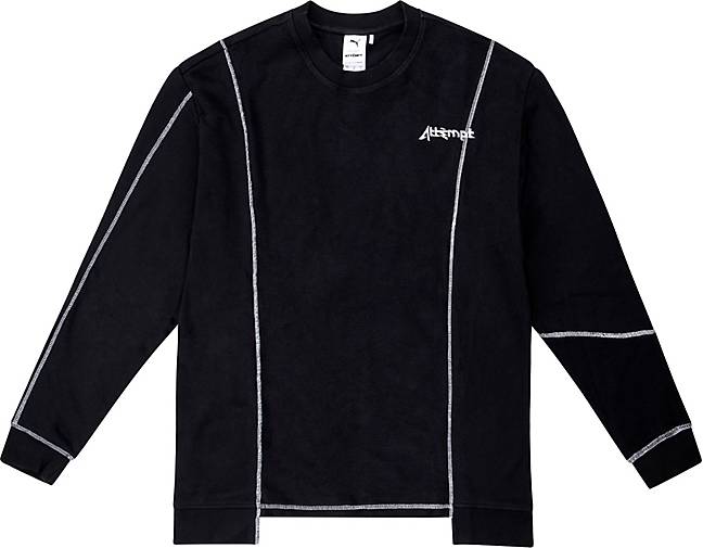 PUMA Sweatshirt Attempt Deconstructed Crew PUMA Sweatshirt Attempt Deconstructed Crew
