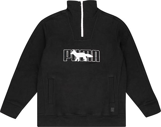 PUMA Sweatshirt MAISON KITSUNE 1/2 Zip FT PUMA Sweatshirt MAISON KITSUNE 1/2 Zip FT