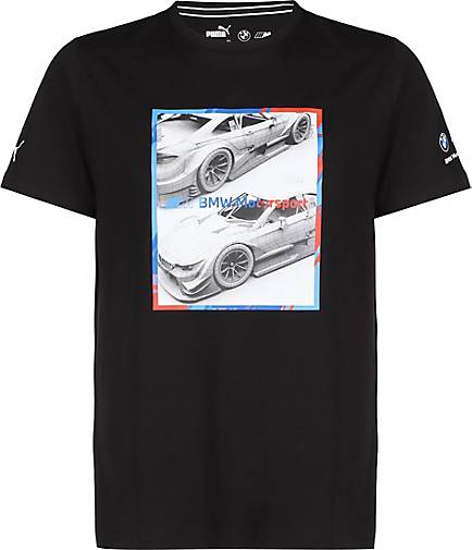 PUMA T-Shirt BMW M Motorsport Logo Graphic in schwarz bestellen - 74916601