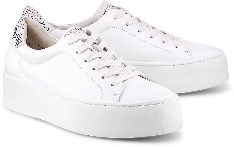 Weiß Plateau Weiß Hailys Sneakers Sneaker Canvas 36-41 Damen Gr 