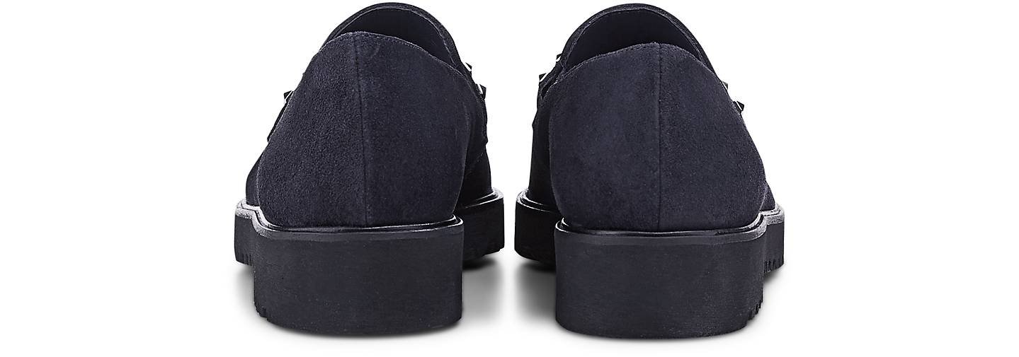 Damen Blau Blau Slipper dunkel dunkel Blau dunkel Damen Slipper Damen Blau Slipper Damen Slipper Y4w64x