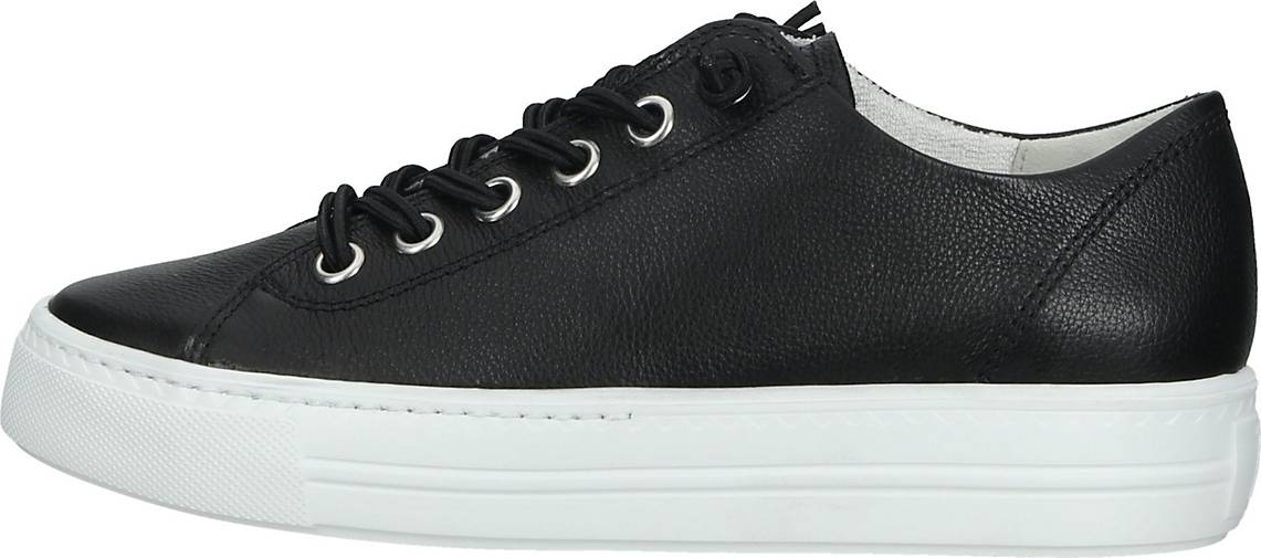 paul green sneaker schwarz damen