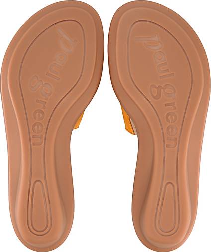 Paul Green Sommer Pantolette gelb | GÖRTZ 31500402 Rieker Sommer Pantolette bunt | GÖRTZ 31229901