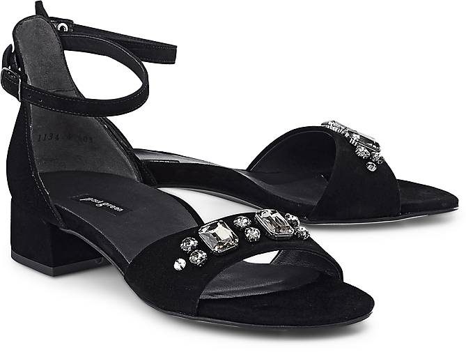 Paul Grün Velours-Sandalette in schwarz kaufen - 47358501 GÖRTZ GÖRTZ GÖRTZ Gute Qualität beliebte Schuhe 65384b Paul Grün Velours-Sandalette in schwarz kaufen - 47358501 GÖRTZ GÖRTZ GÖRTZ Gute Qualität beliebte Schuhe 65384b