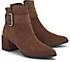 Paul Green Velours-Stiefelette