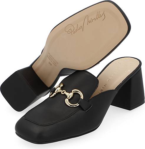 Pedro Miralles Pantolette MULES schwarz | GÖRTZ - 34588301
