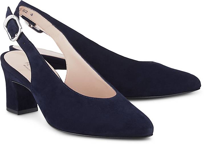 Peter Kaiser Sling Pumps LIDIA blau dunkel GÖRTZ 48456801