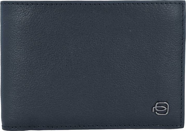 Piquadro Black Square Geldbörse RFID Leder 12 5 cm