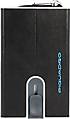 Piquadro Black Square Kreditkartenetui RFID Leder 6 cm
