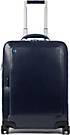 Piquadro Blue Square 4-Rollen Kabinentrolley Leder 55 cm Laptopfach