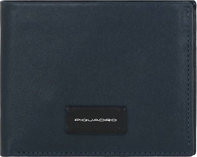 Piquadro Harper Geldbörse RFID Leder 11 cm