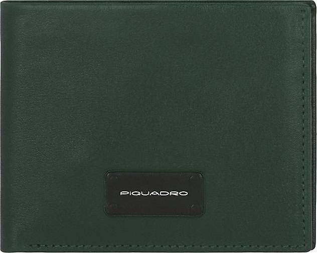 Piquadro Harper Geldbörse RFID Leder 11 cm