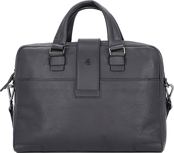 Damen Taschen Akten und Business-Taschen Piquadro Leder Rucksack in Schwarz 