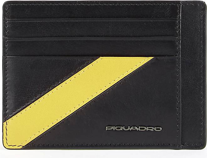 Piquadro PQ-Line Kreditkartenetui RFID Leder 11 cm