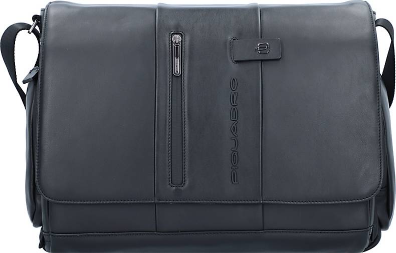 Piquadro Urban Messenger Leder 43 cm Laptopfach