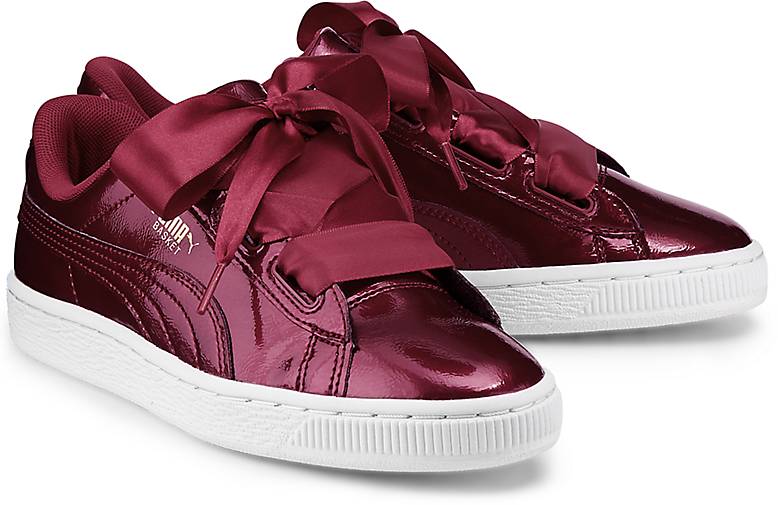 puma basket heart bordeaux puma basket heart bordeaux