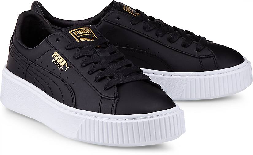 puma basket platform schwarz puma basket platform schwarz