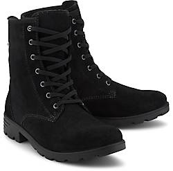 Logo-embroidered lace-up boots Farfetch Mädchen Schuhe Stiefel Stiefeletten 