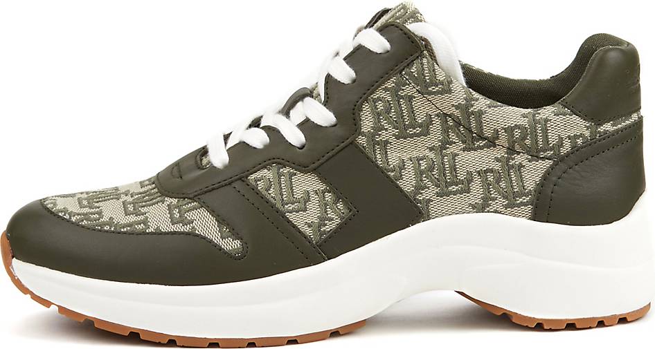 Ralph Lauren Sneaker RYLEE-SNEAKERS-LOW TOP LACE in mittelgrün bestellen -  34258302