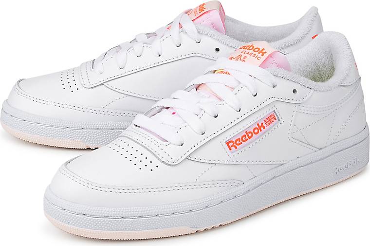 reebok club c 85 vintage damen sneaker weiß