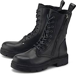 Replay PAMELA STANDING - Platform ankle boots - black 