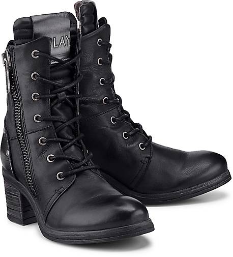 Replay Boots aus Leder 681611 (Schwarz) Replay Boots aus Leder 681611 (Schwarz)