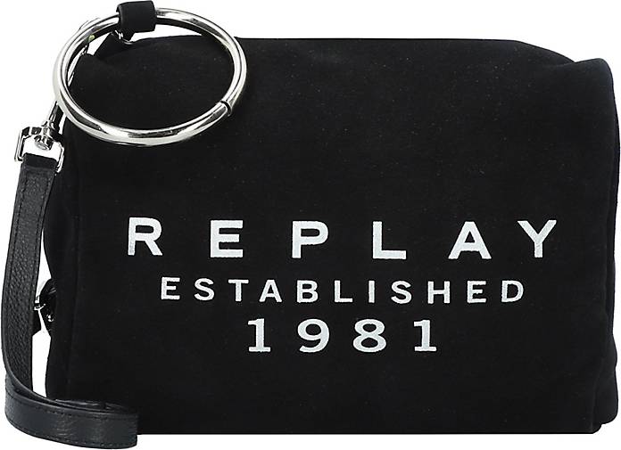 Replay Umhängetasche Leder 26 cm