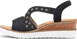 Rieker Sommer Sandalette schwarz | GÖRTZ 48279201 Rieker Sommer Sandalette dunkelblau | GÖRTZ 31229201