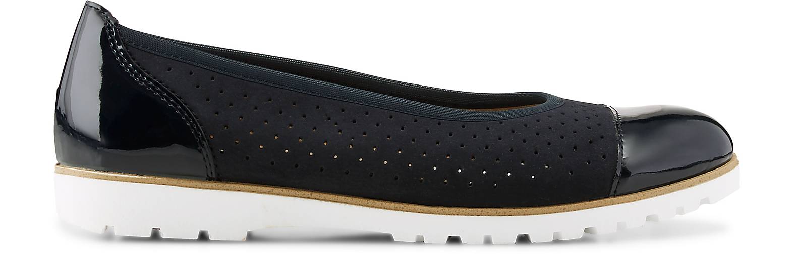 ballerina Blau Blau dunkel Komfort Komfort dunkel ballerina Damen Damen qwxEzUf