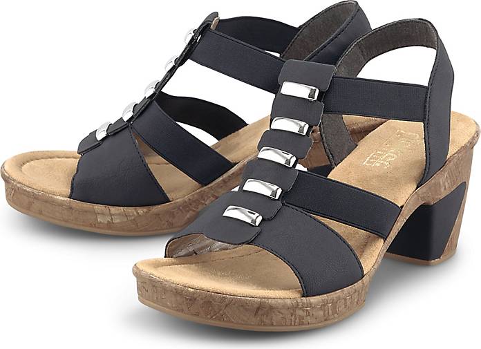 Rieker Sommer Sandalette dunkelblau | GÖRTZ 31229201 Rieker Sommer Sandalette dunkelblau | GÖRTZ 31229201