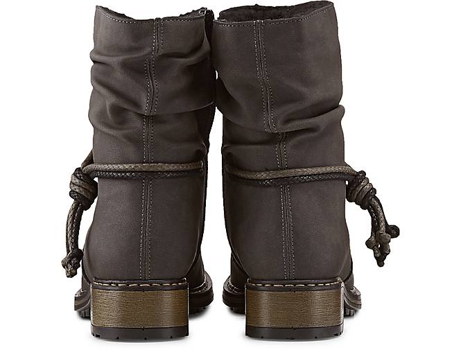 Rieker Winter Stiefelette dunkelgrau | GÖRTZ 47675001 rieker winter damen stiefeletten