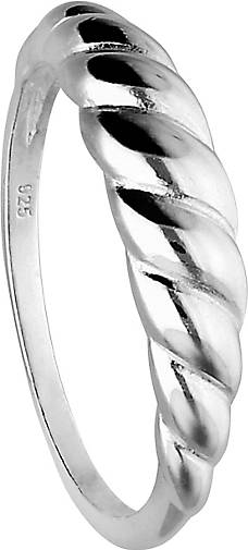 SIX Gedrehter Ring aus recyceltem 925er Silber ' '