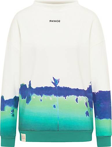 SOMWR Sweater Tie-Die Sweater With Discreet Collar