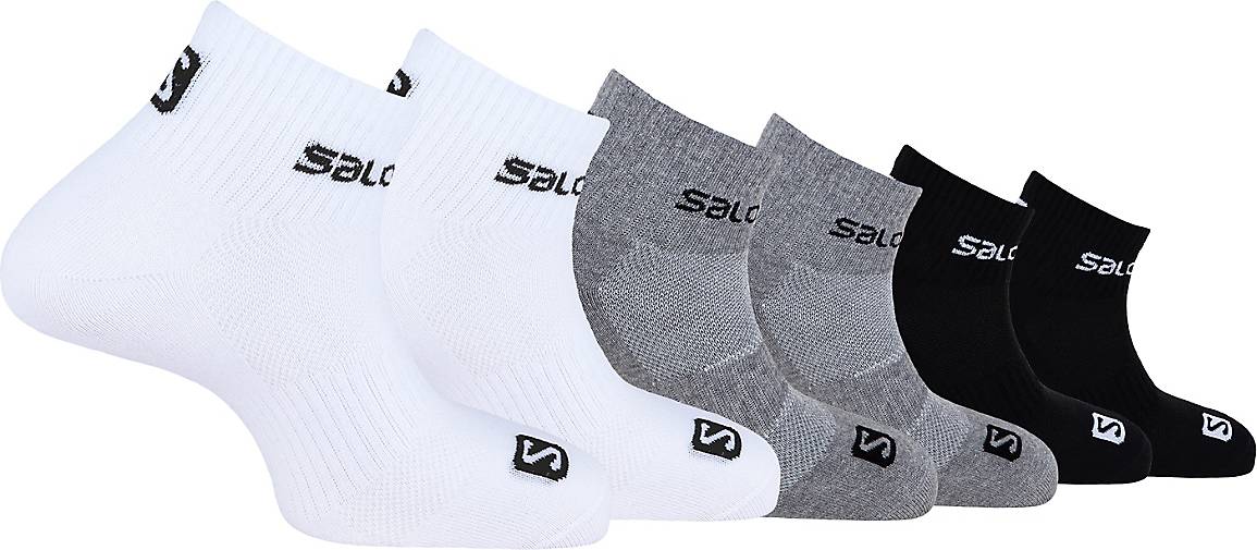 Salomon Sport-Kurzsocken 6er-Pack casual ACTIVE mit weichem Komfortbund Salomon Sport-Kurzsocken 6er-Pack casual ACTIVE mit weichem Komfortbund