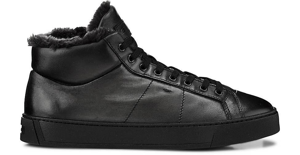 Santoni LammfellSneaker graudunkel GÖRTZ 47652201