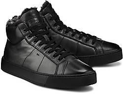 Santoni Lammfell-Sneaker Santoni Lammfell-Sneaker