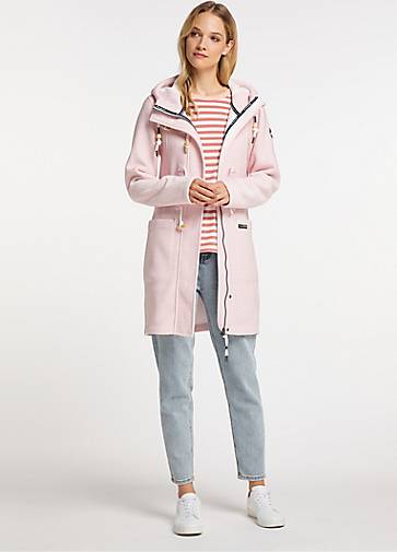 dufflecoat rosa damen