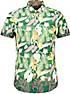Scotch & Soda Herren Freizeithemd Kurzarm