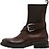 Shabbies Amsterdam Ankle Boots mit Schnallen-Detail