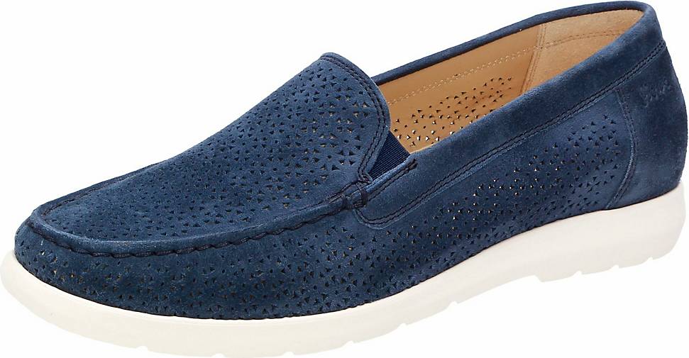 sioux slipper damen blau